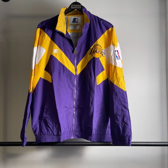 Retro Starter Los Angeles Lakers Jacket size L-2XL - Picture 1 of 6